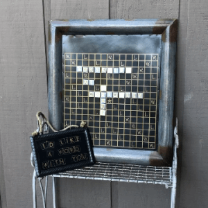 Outdoor Patio Word Game SVG Stencil Files